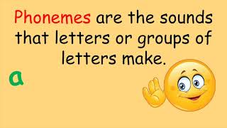 Letters and Their Sounds  What are Phonemes and Graphemes [upl. by Mckeon]