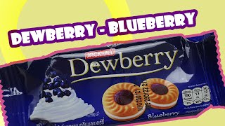 Dewberry  Sandwich Cookie with Cream and Blueberry Flavoured Jam [upl. by Wennerholn]