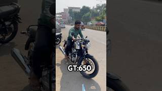 GT650 😲🔥🔥￼ continental gt650 stbikemodified trending trendingshorts viralreels video [upl. by Emiaj]