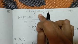 X  Px  Commutator relation derivation  NNN  Quantum mechanics  Angular momentum [upl. by Namlaz458]