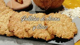 Galletas de Avena y Coco rallado [upl. by Moclam]