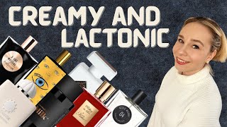 Best Creamy Milky Lactonic Perfumes  Fluffy Powdery Fragrances for Every Day [upl. by Hara75]