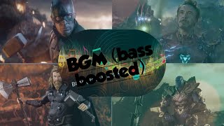 avengers endgame final battle X BGM bass boostedavengers vs thanos avengers theshauryasuniverse [upl. by Roel]