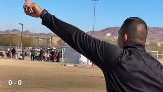 Beach FC El Segundo 2013 vs Strikers FC Irvine 2013  Vegas Cup  Jan 14 2024 [upl. by Borden]