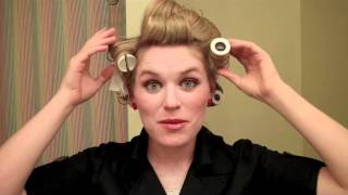 Hot Rollers Tutorial [upl. by Ibbetson]