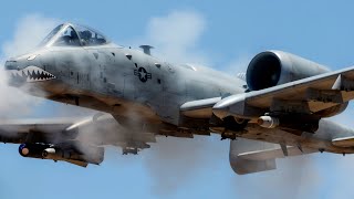 The worlds most powerful A10 Thunderbolt II attack aircraft in action [upl. by Pittman333]