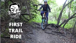 Your First MTB Trail Ride  Mountain Biking Explained EP3 [upl. by Asinet804]