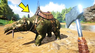 I Started Farming And Tamed A Phiomia  ARK Survival Evolved  Part 25 [upl. by Hillie]