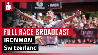 2023 IRONMAN Switzerland Thun Mens Pro Race Coverage [upl. by Annahsad]