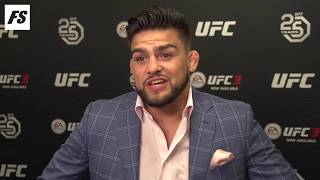 Kelvin Gastelum talks weightcutting Michael Bisping and middleweight division [upl. by Rohn]