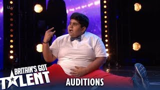 Akshat Singh Incredible Fun Indian Dance Kid Gets The GOLDEN BUZZER😲 Britains Got Talent 2019 [upl. by Deuno394]