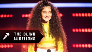 Blind Audition Lara Dabbagh Scars To Your Beautiful The Voice 2019 [upl. by Petronella]