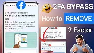 Facebook go to your authentication app facebook 2024  two factor authentication lost phone code [upl. by Laurance550]