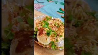 5 minute Dahi puchka recipe dahipuri puchka fypシ゚viral shorts [upl. by Nahsyar]