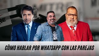 El pase de Eduardo Feinmann y Jorge Lanata con Roberto Moldavsky los tipos de padres [upl. by Charyl]