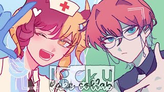 イガク Igaku  FAKE COLLAB WITH y3llowx  y3llowitis  Credits in desc  Yuzi x Y3LLOW  Gacha [upl. by Humo]