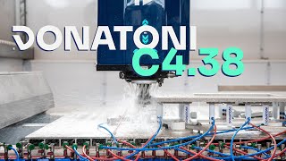 DONATONI C438  CNC machining center for countertops [upl. by Jaime459]