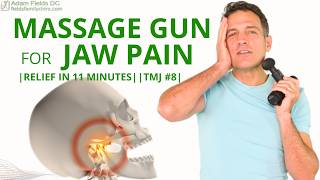 Massage Gun for Jaw Pain  TMJ 8 [upl. by Kalvin]