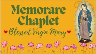 Memorare Chaplet to Blessed Virgin Mary  Hear Our Prayers [upl. by Aynatahs]