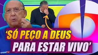 “Só peço a Deus para estar vivo” Galvão Bueno tem pior notícia e despedida na Globo [upl. by Renaxela]