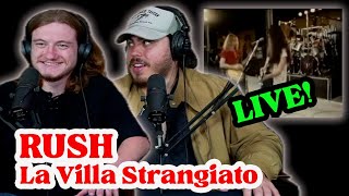 La Villa Strangiato LIVE  RUSH  Andy amp Alex FIRST TIME REACTION [upl. by Gagliano526]