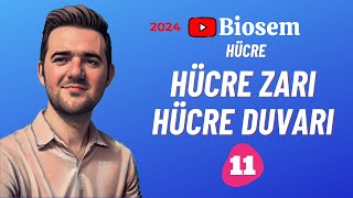 Hücre ve Hücre Zarı  39 Günde TYT Biyoloji Kampı11  9 Sınıf Biyoloji Kampı11  yks2024 [upl. by Dannie727]