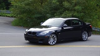 BMW E60 M5 60155mph acceleration testing [upl. by Hound]