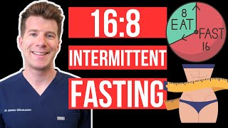 Doctor explains HOW TO DO THE 168 INTERMITTENT FASTING DIET  Weight loss blood sugar control [upl. by Enirroc121]