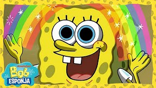 🌈 Imaginación 🌈  Bob Esponja en Español [upl. by Artsa]