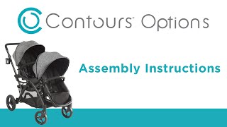 Contours™ Options Stroller Instructional Video [upl. by Issak980]