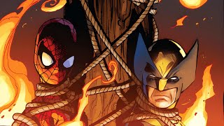 SpiderMan and Wolverine Ties To a Pole [upl. by Mckee]