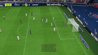 Gameplay FC 24  Paris SaintGermain  Clermont Foot  Ligue 1 Uber Eats  20232024 [upl. by Enovahs]