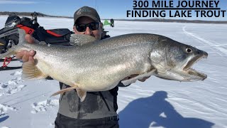 Ice Fishing Fort Peck Lake Trout Tips and Tricks for Landing BIG Fish [upl. by Aineles]