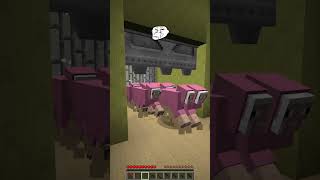 Notch Prison Escape vs Emoji Reaction Scared meme shorts minecraft [upl. by Bobseine]