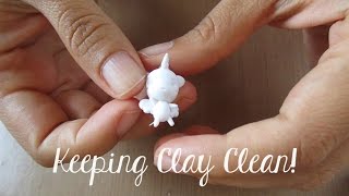 Polymer Clay Tips Keeping Clay Clean and Smooth [upl. by Silevi336]