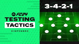 The 3421 is BACK These custom tactics GUARANTEE goals Testing Tactics EP04  EAFC 24 [upl. by Buseck]