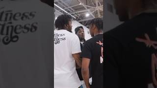 Kamsosmoove FIGHTS MIKE HARDEN basketball fighting heated ballislife [upl. by Noiramed]