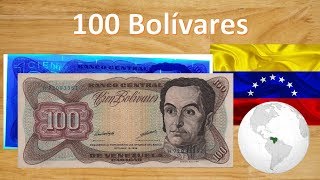 Grandioso billete de Venezuela – 100 bolívares 1998 [upl. by Leahci582]