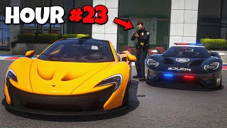 I Spent 24 Hours as a Fake Cop in GTA 5 RP [upl. by Reave679]