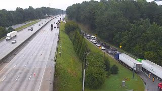 Two semitruck drivers killed in I285 crash police say [upl. by Aiynat]