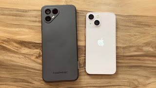 Fairphone 4 vs iPhone 13 Mini [upl. by Dnomyad]