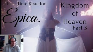 FIRST TIME REACTING TO EPICA  Kingdom of Heaven Pt 3 OMG THEY HAVE A FLAMING PIANO [upl. by Eelarbed]