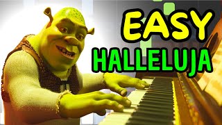 Hallelujah  Leonard Cohen  Easy Piano Tutorial [upl. by Acnaiv518]