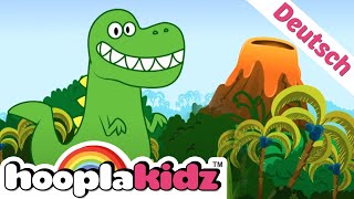 Kinderleider  das Dinosaurier Lied  The Dinosaur Song  HooplaKidz Deutsch [upl. by Bathelda]