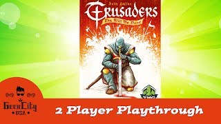 Crusaders  Thy Will Be Done Deluxified  Full 2 Player Playthrough [upl. by Derk562]