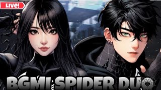 BGMI SPIDER DUO FUN GAMEPLAY LIVE 🕸🕷️ [upl. by Penelope335]