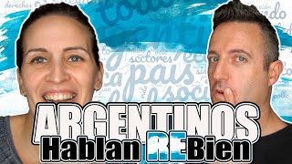 ESPAÑOLES REACCIONAN A quotCOMO HABLAN LOS ARGENTINOS” 🇦🇷  VO CHANNEL [upl. by Nomzzaj290]