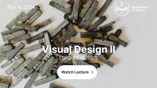 HCI2024  Lecture 11  Visual Design part II [upl. by Jennings685]