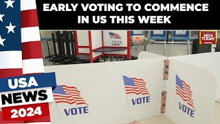 US Elections 2024 Early Voting To Begin This Week In Minnesota Virginia and South Dakota [upl. by Anderer]