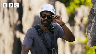 Exploring the spectacular Great Tsingy in Madagascar  The Misadventures of Romesh Ranganathan  BBC [upl. by Rosenkrantz]